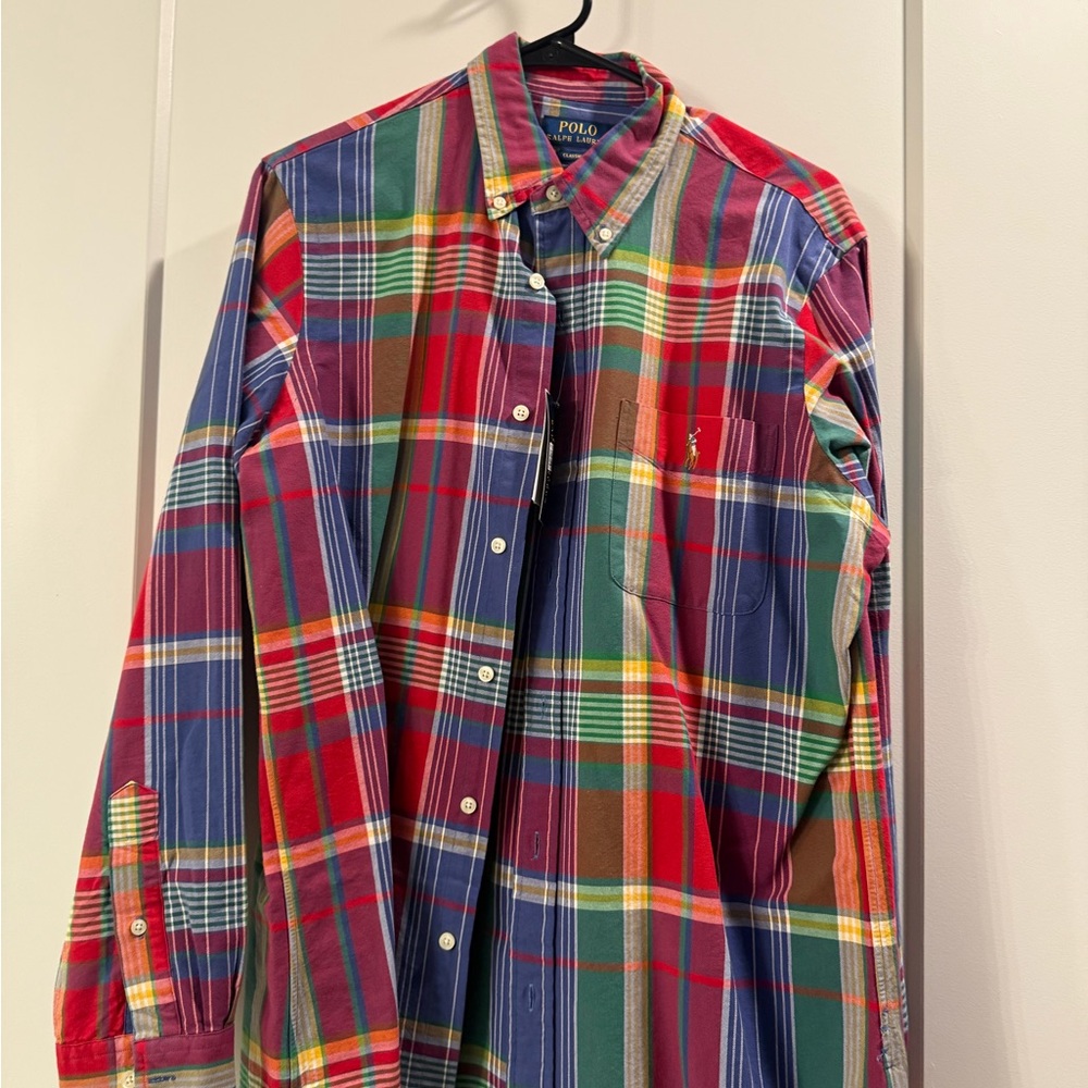 Polo by Ralph Lauren Men's Multicolor Plaid Shirt